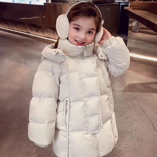 Thick cotton-padded coat