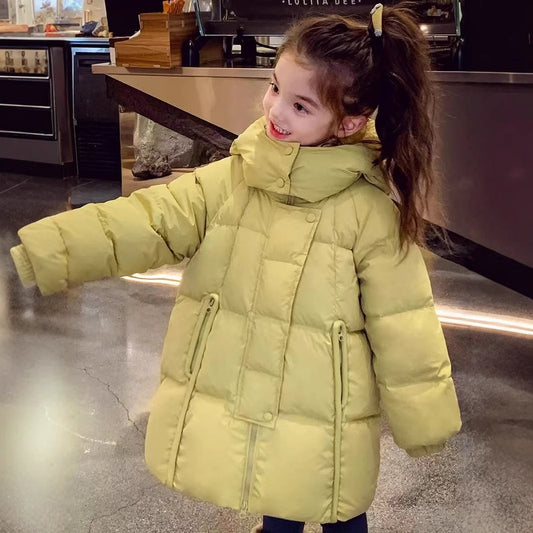 Thick cotton-padded coat