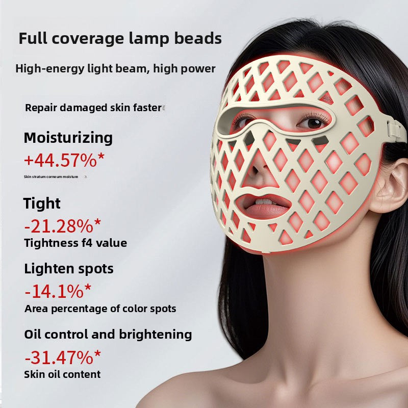Multifunctional LED Photon Facial Mask Device