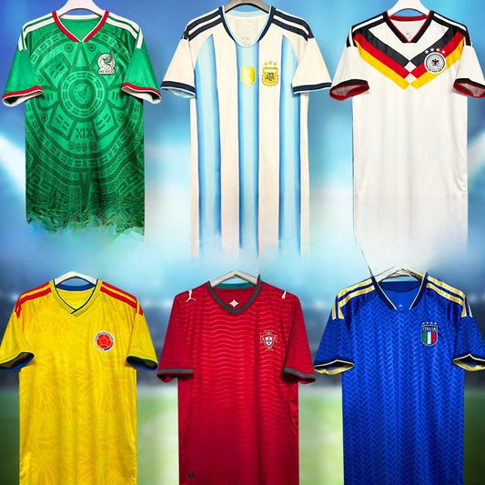 World Cup football uniforms